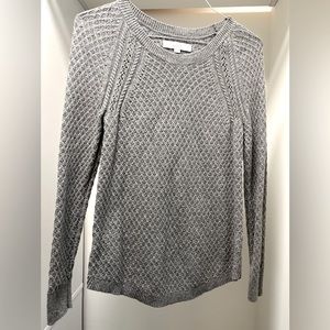 XS Gray Loft Knit Sweater